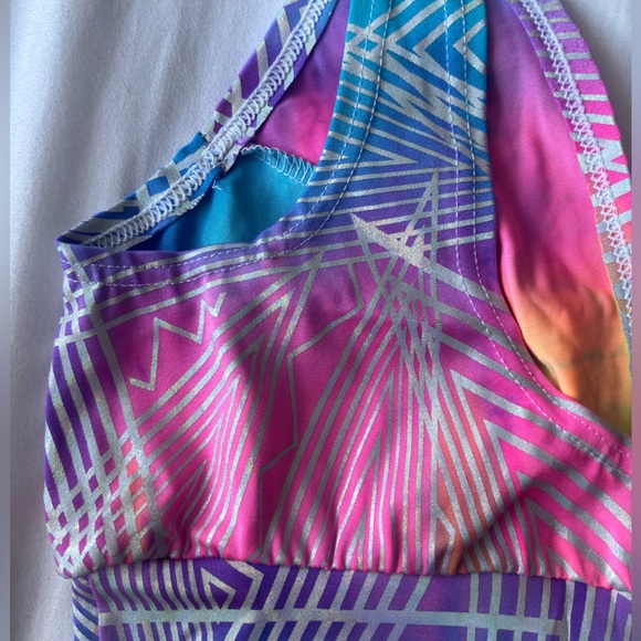 NEW Coquetry Clothing Starlette Bralette Top UV Glow Blacklight Spandex Fabric - Picture 5 of 7